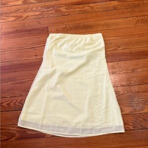 Elegant Yellow dress